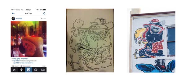 CLASHWALL bird white