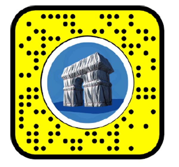 Snapcode ArcDeTriomphe