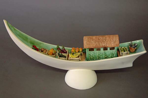 Shop Boat on the Mekong