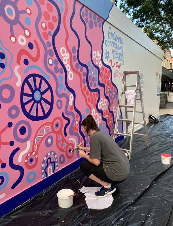 StreetArt Rachael Sarra