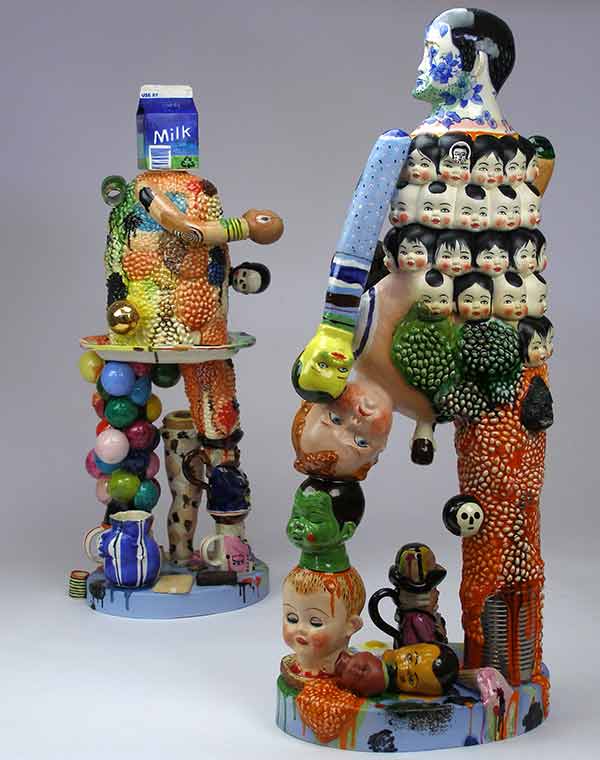 ArtByron Stephen Bird pair of pugilists 2012