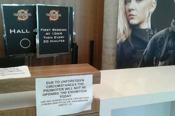 Hunger Games Closed