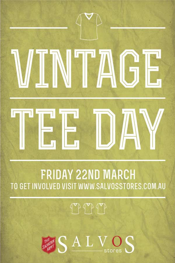 Salvos Vintage Tee Day