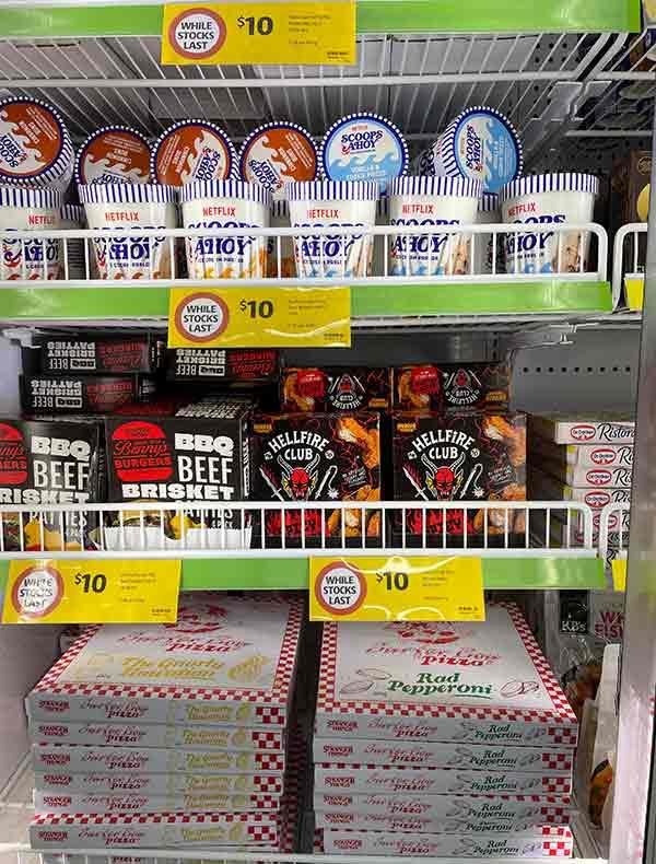 Netflix Coles Freezer Range 2023 2