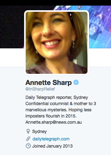 Annette Sharp Twitter
