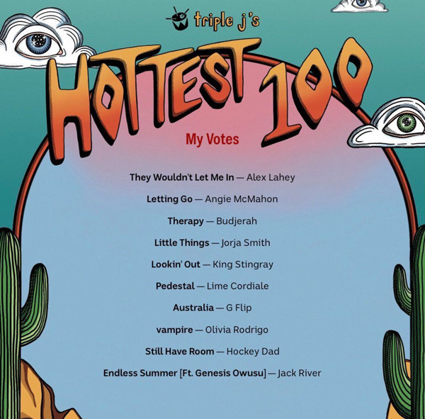 anthony albanese hottest 100