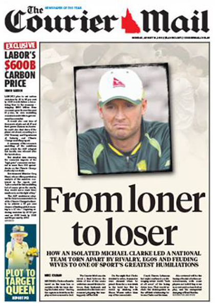 courier mail clarke