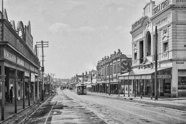 Northcote Theatre Street 1910s