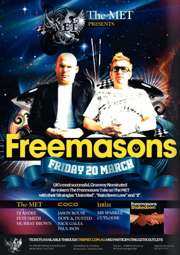 The Met Poster Freemasons