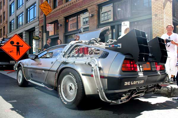 Uber Delorean
