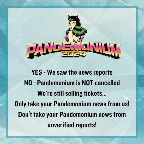 pandemonium rocks social media