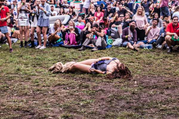 Sack Race Face Plant