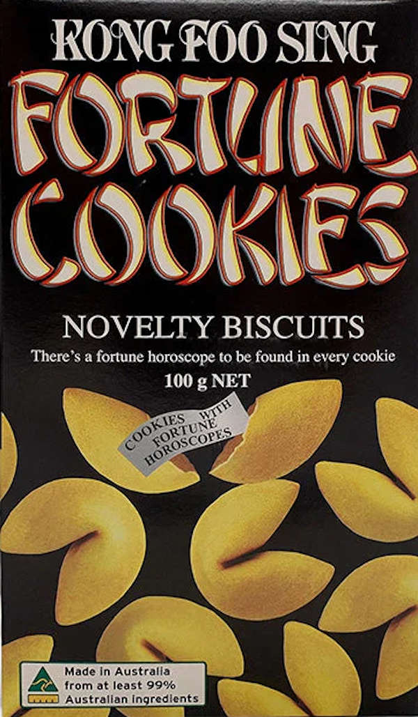 Kong Foo Sing cookies