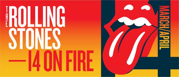 Rolling Stones 14 On Fire