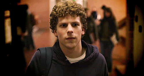 Jesse eisenberg Shrug Social Network