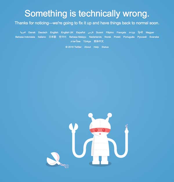 Twitter Is Down