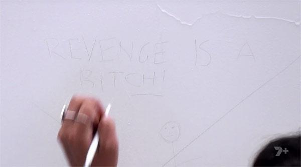 Sophie writingwall BB20